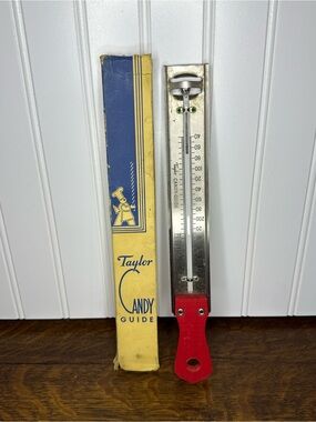 Taylor Candy Guide Candy Thermometer with Red Handle